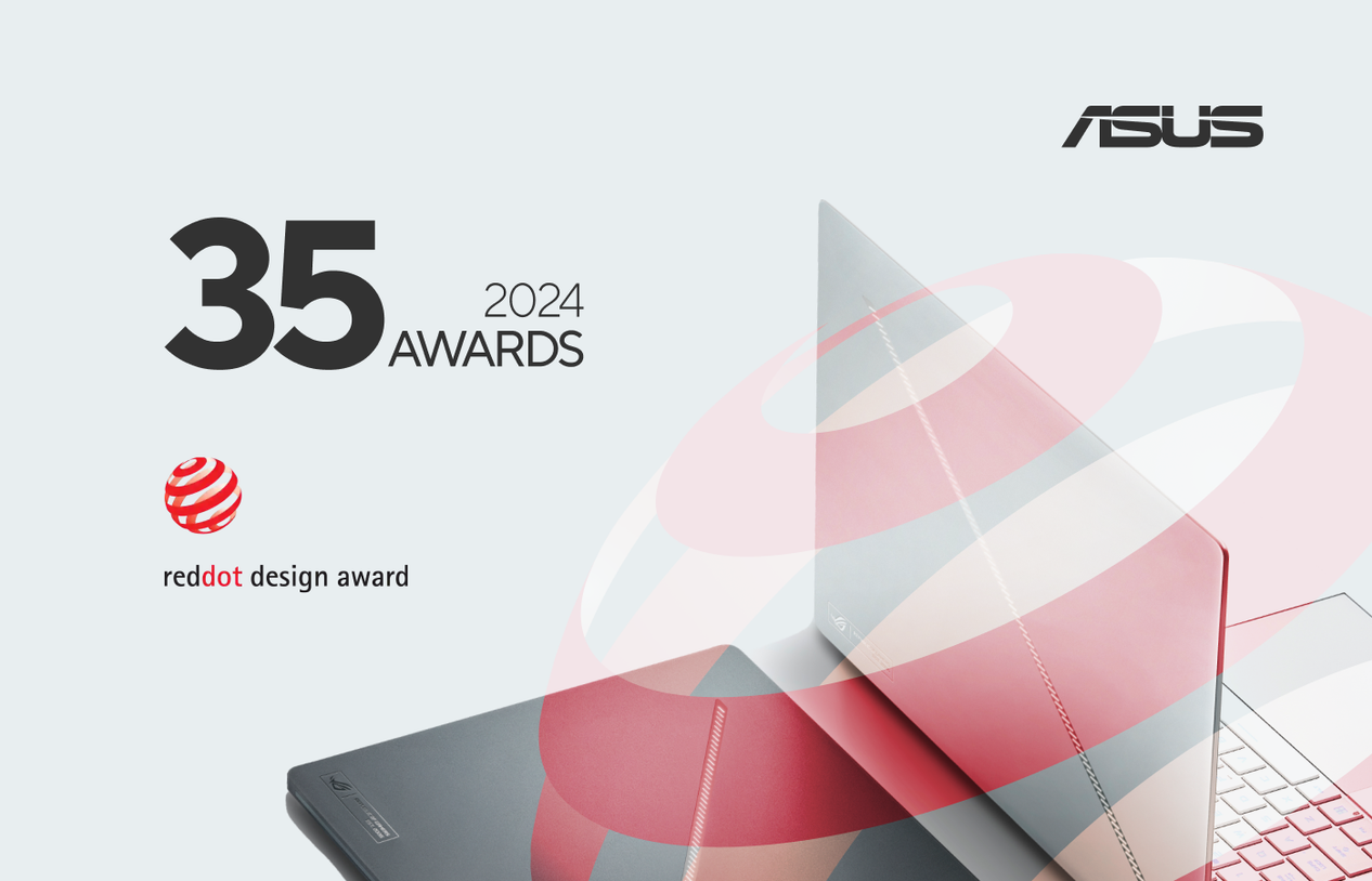 Asus Takes Home 35 Awards at the 2024 Red Dot Product Design Awards